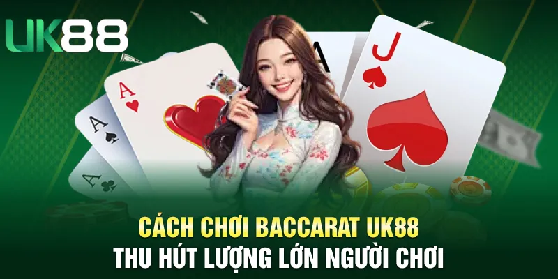 Cách chơi Baccarat UK88 thu hút lượng lớn người chơi